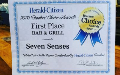 Seven Senses earns prestigious “Readers’ Choice” award